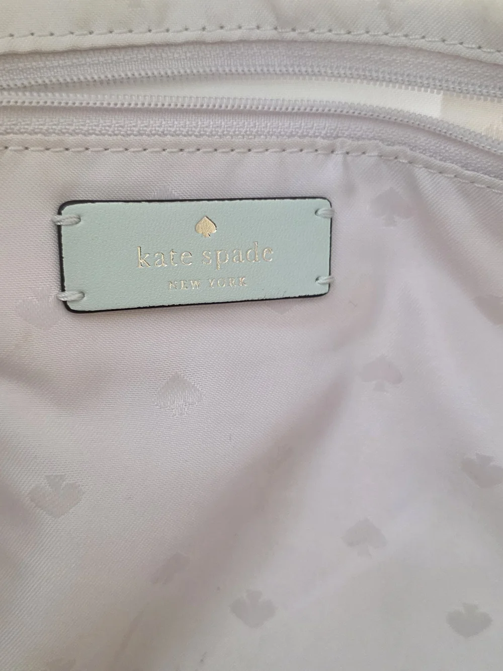 kate spade Light Green Tote Bag